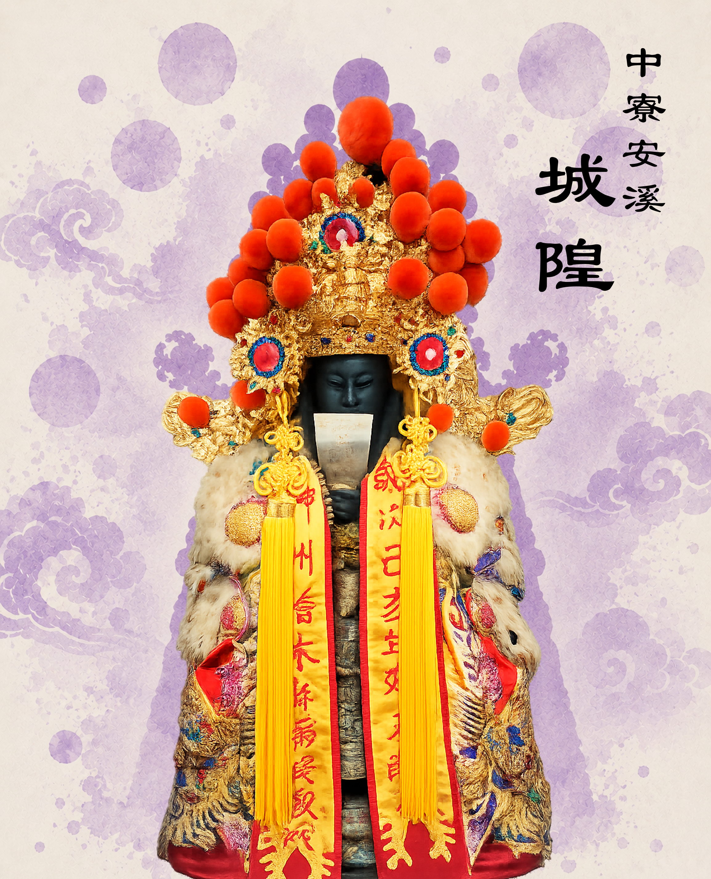 中寮安溪城隍爺 神像
