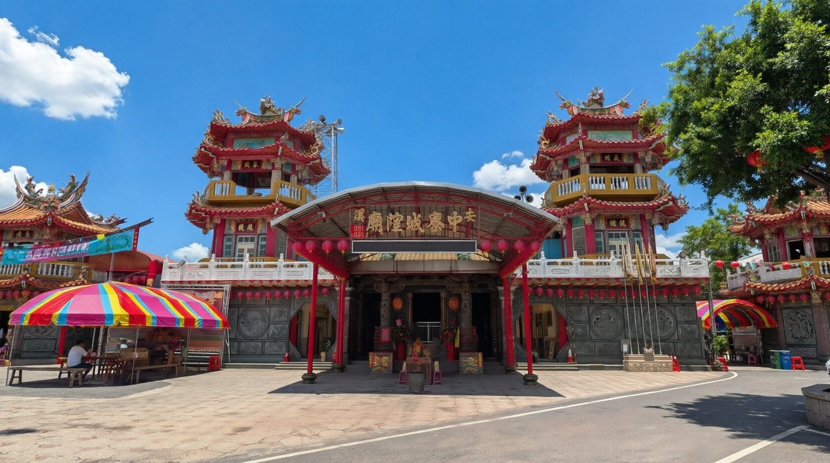 嘉義鹿草 重寮村 中寮安溪城隍廟