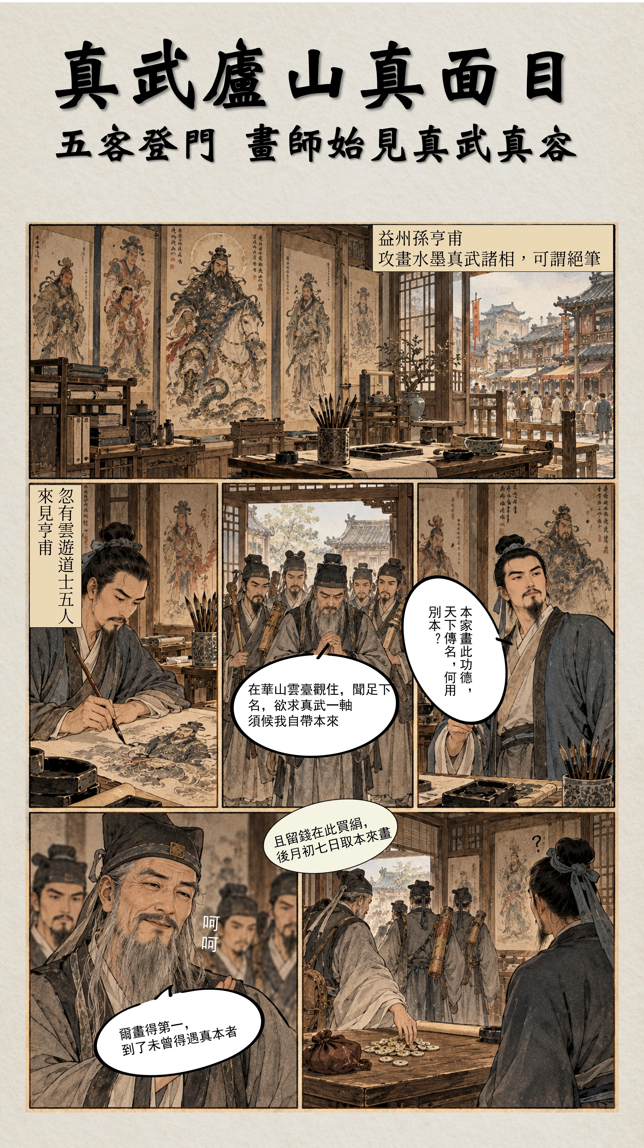 真武廬山真面目 漫畫