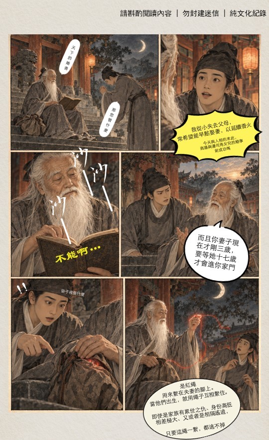 千里姻緣一線牽 漫畫