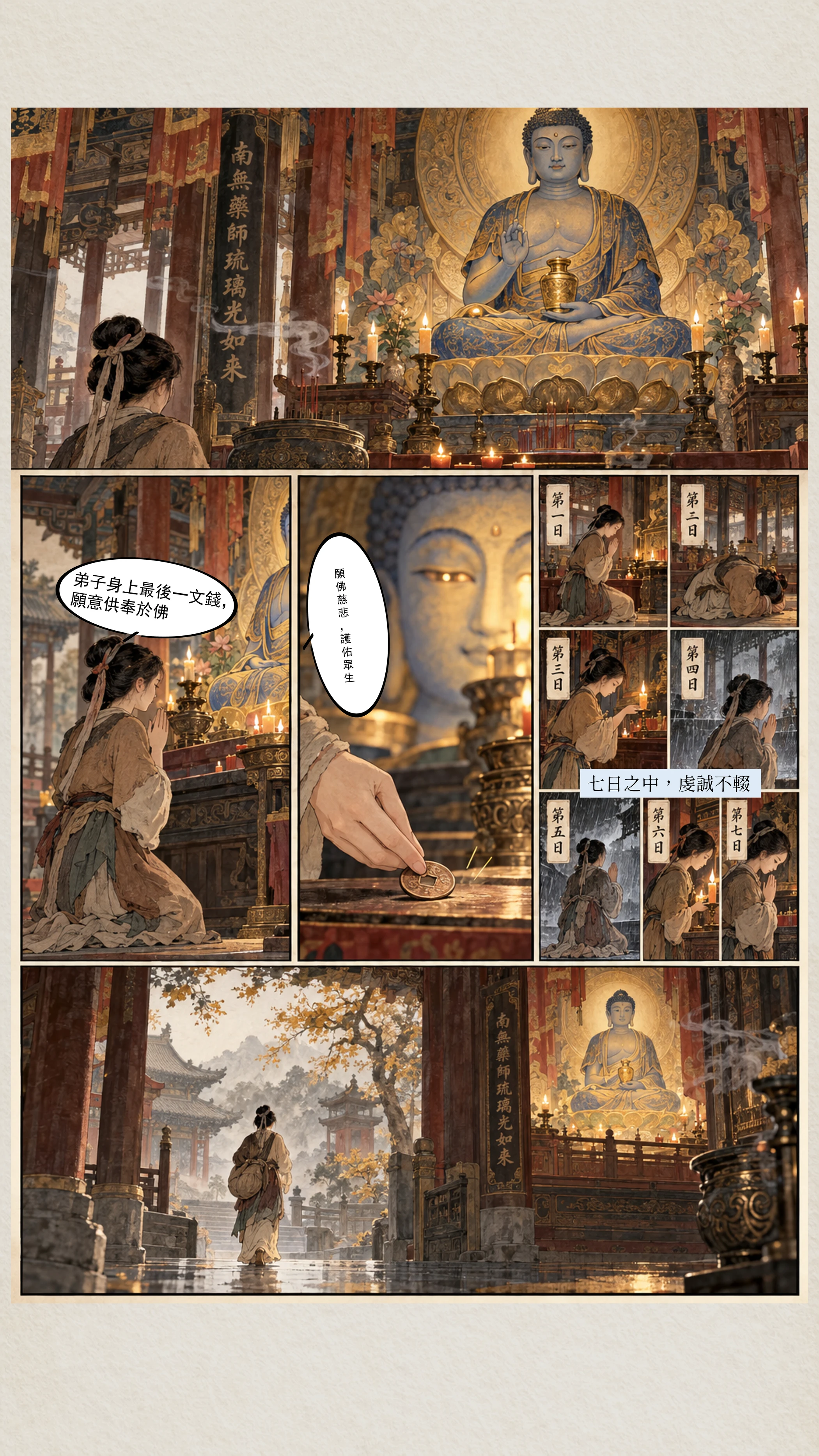 一文供佛 漫畫