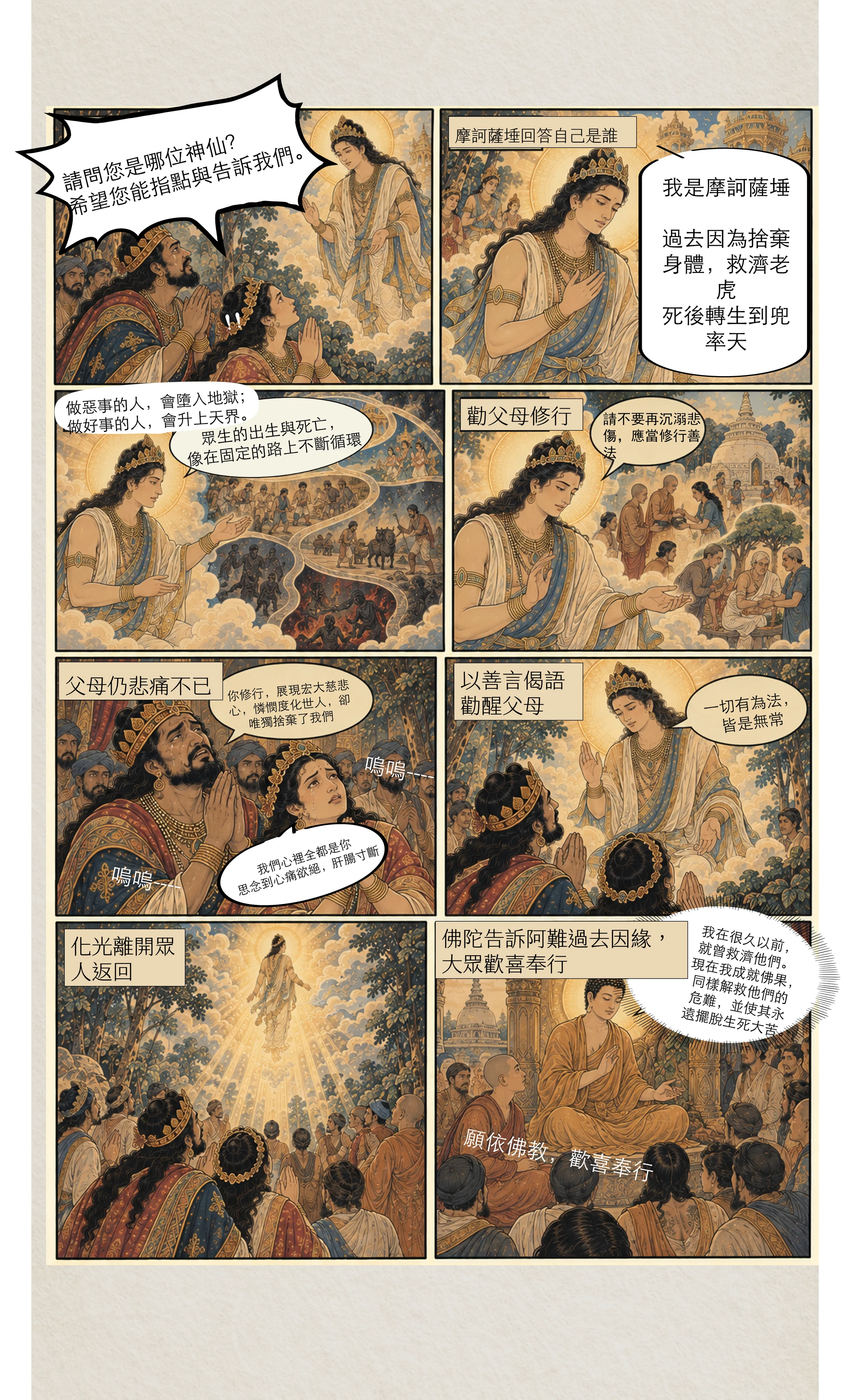 捨身飼虎 漫畫