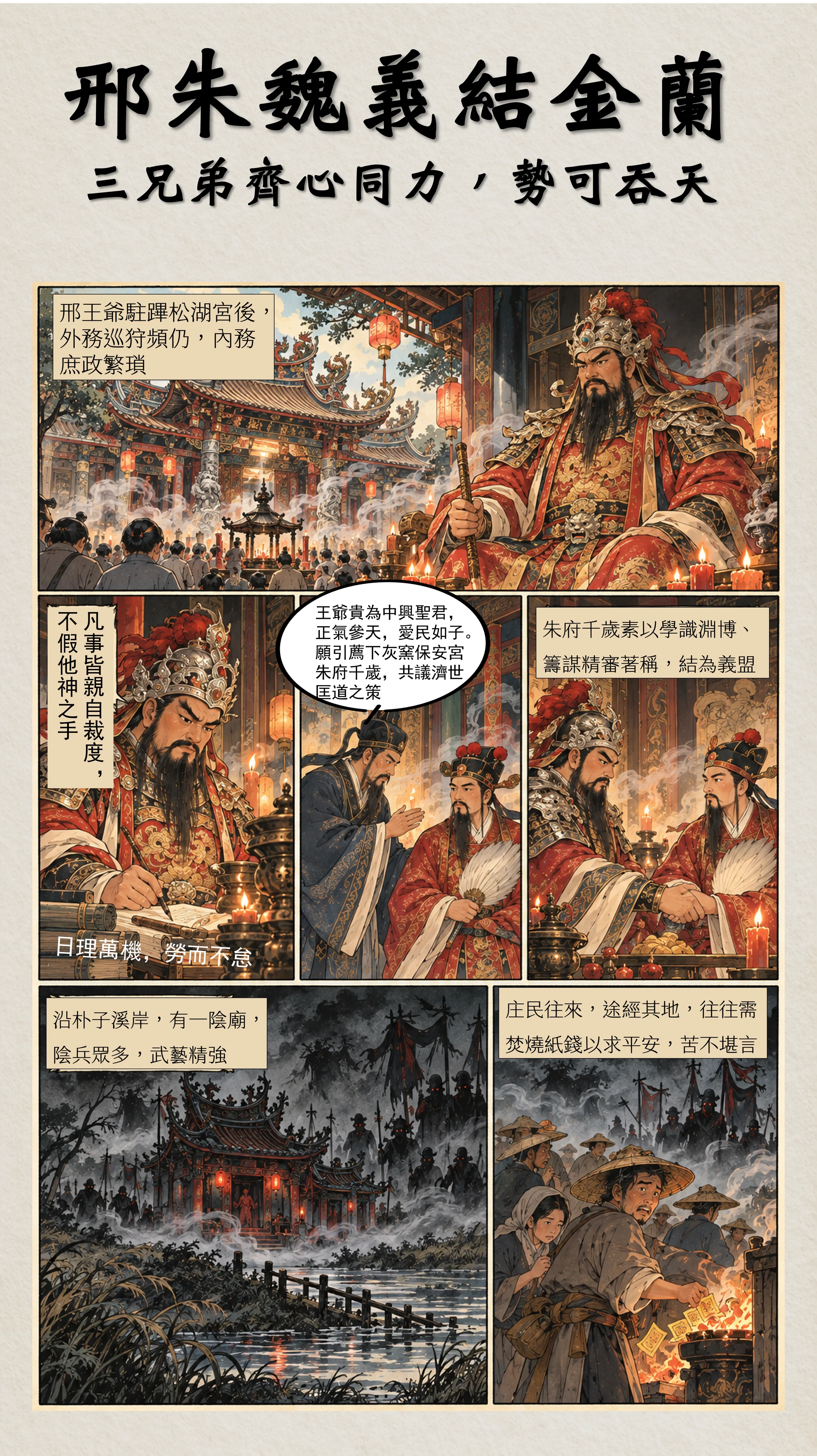 邢朱魏義結金蘭 漫畫